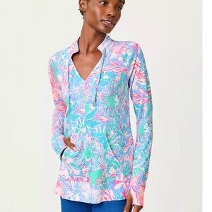 NWT Lilly Pulitzer luxletic popover - pullover XS